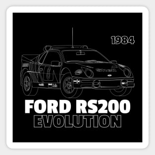 FORD RS200 Magnet